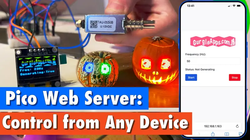 Raspberry Pi Pico Web Server Control - Open Source Embedded Project
